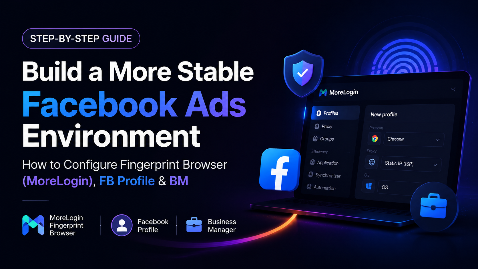 Build a More Stable Facebook Ads Environment: How to Configure Fingerprint Browser (Morelogin), FB Profile & BM Step-by-Step